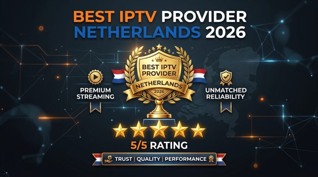 Best IPTV provider Netherlands 2026 
 top rated trusted service