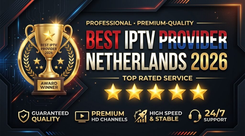 Best IPTV provider Netherlands 2026 top rated trusted service