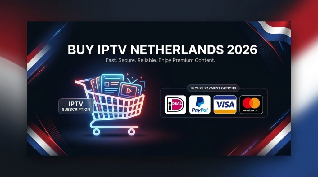 IPTV Netherlands order confirmed 
 instant activation gefeliciteerd