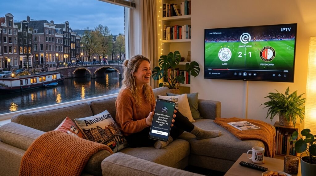 IPTV flexibel kijken Nederland 
 geen contract annuleer wanneer je wilt
