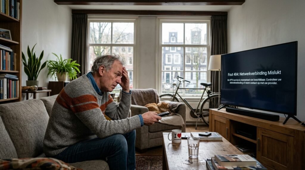TiviMate werkt niet oplossing Nederland IPTV fout netwerkverbinding