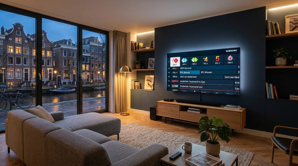 IPTV installeren Samsung TV Nederland 
 Eredivisie EPG zenderlijst 4K