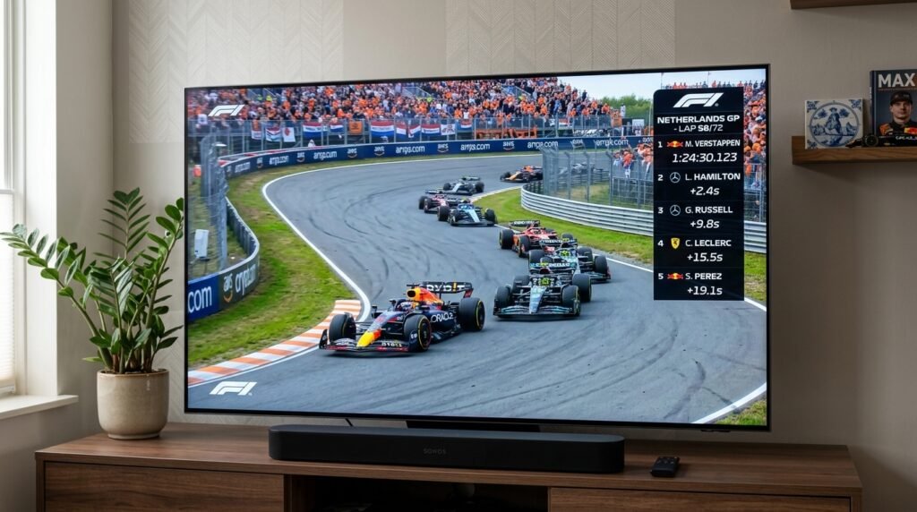 Formule 1 4K IPTV stream Nederland 
 Netherlands GP Zandvoort live