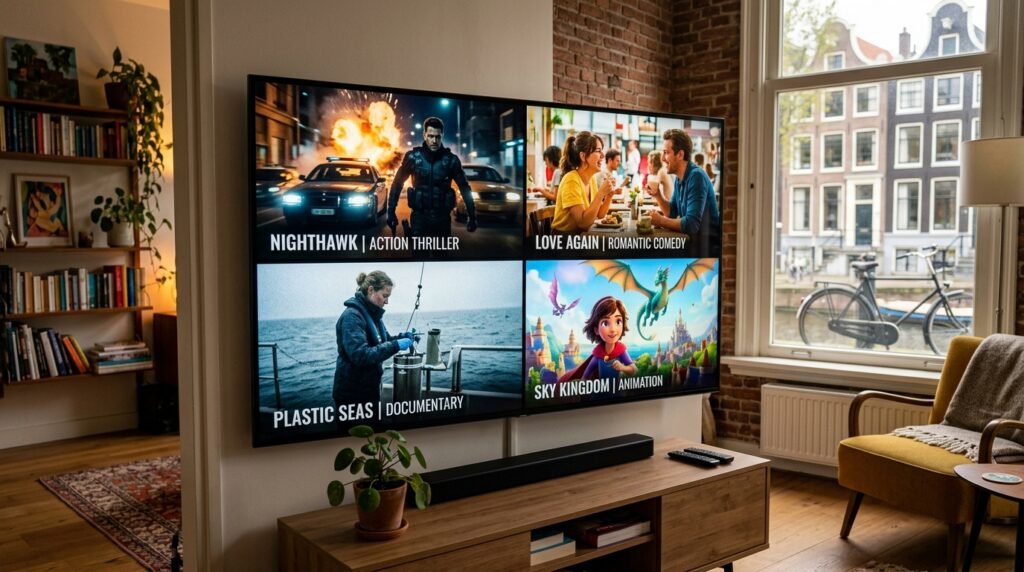 IPTV movies VOD library Netherlands
40000 films series HD 4K