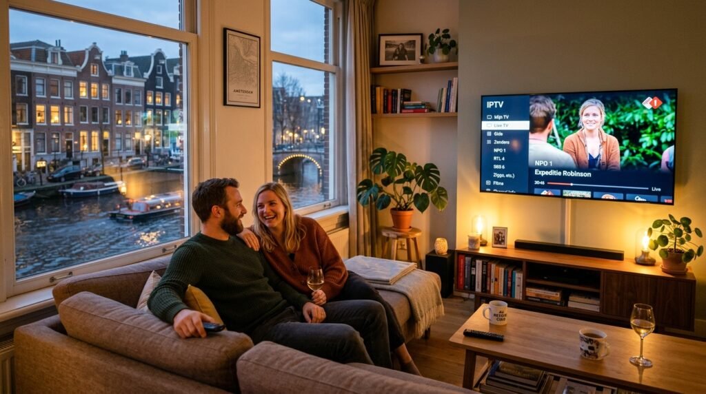 IPTV worth it Netherlands expat
watching Dutch TV apartment