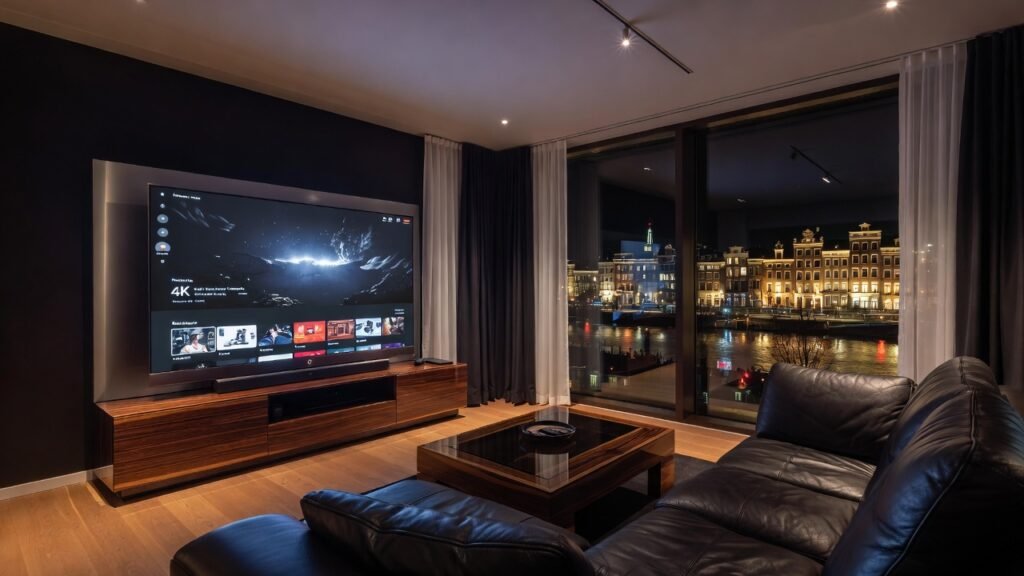 Premium IPTV quality 4K streaming  luxury home cinema 2026