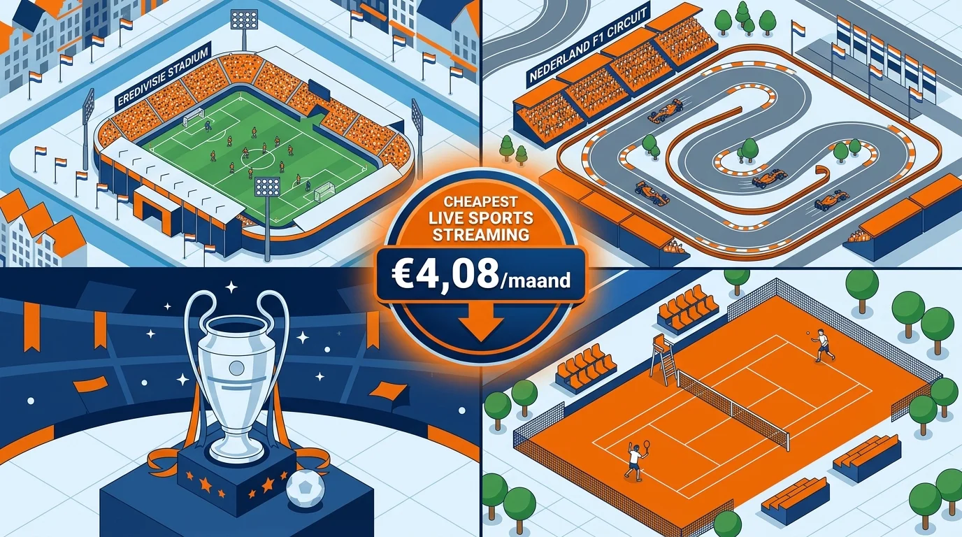 cheapest live sports streaming netherlands - image 2