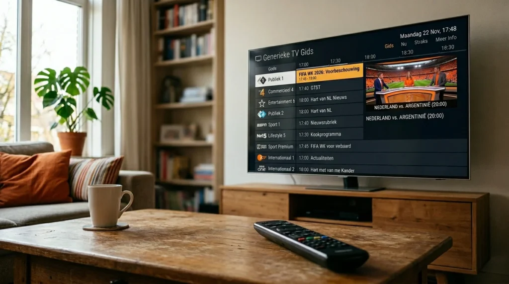 WK 2026 op tv nederland welke zender recipe