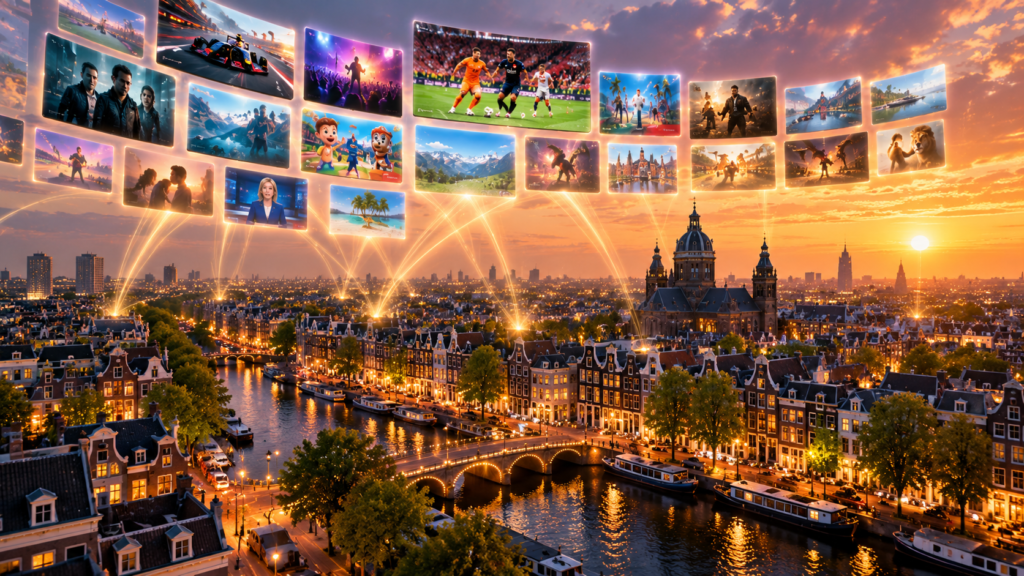 IPTV abonnement Nederland — 30.000+ zenders voor €4 per maand