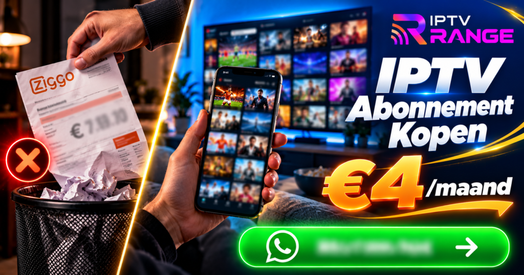 iptv abonnement kopen nederland vanaf 4 euro per maand
